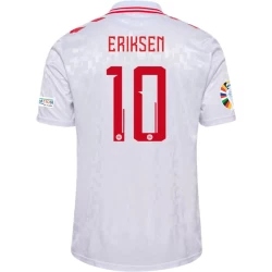 Dänemark Fußballtrikots 2024 Christian Eriksen #10 Auswärtstrikot Herren